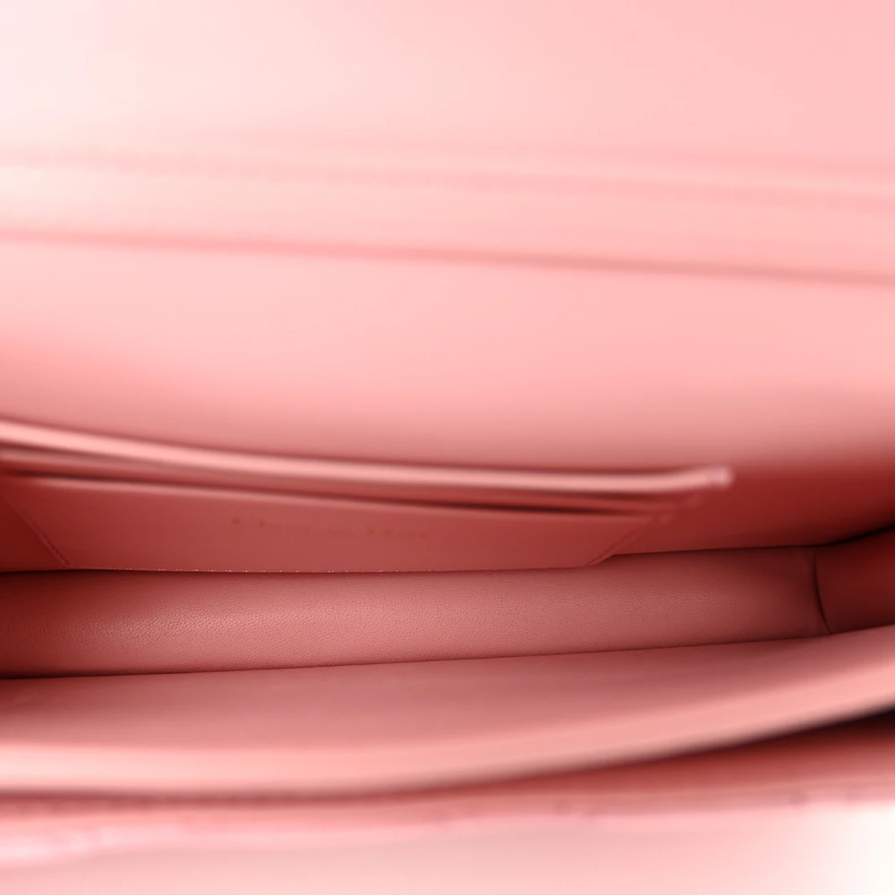 Lushentic Handbags Mini My Dior Clutch in Antique Pink Cannage Leather - Image 7