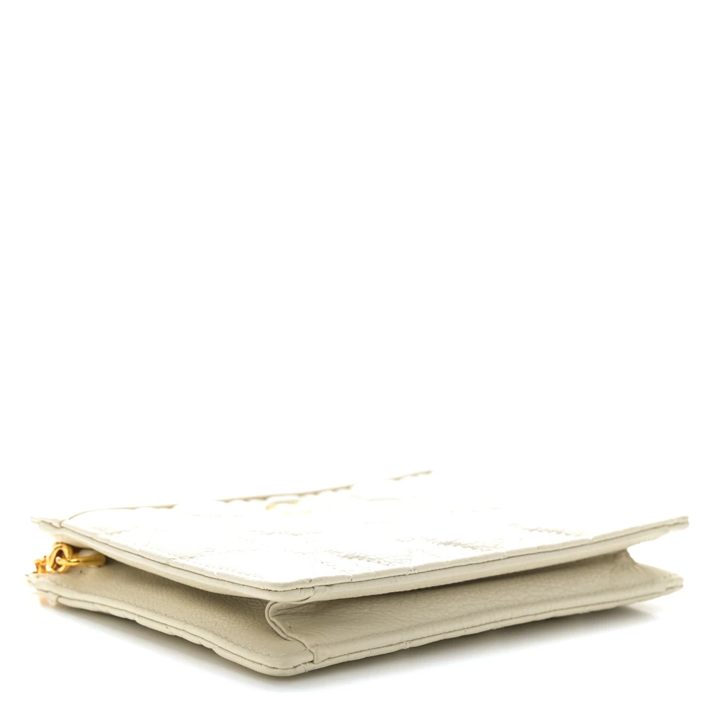 Buy Lushentic Grade Bags - Small Caro Zipped Pouch with Chain Latte - Image 6