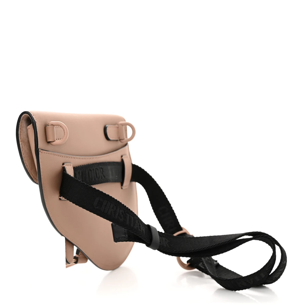 Replica Handbag Store Small Saddle Belt Bag - Rose des Vents Ultra Matte Leather - Image 3