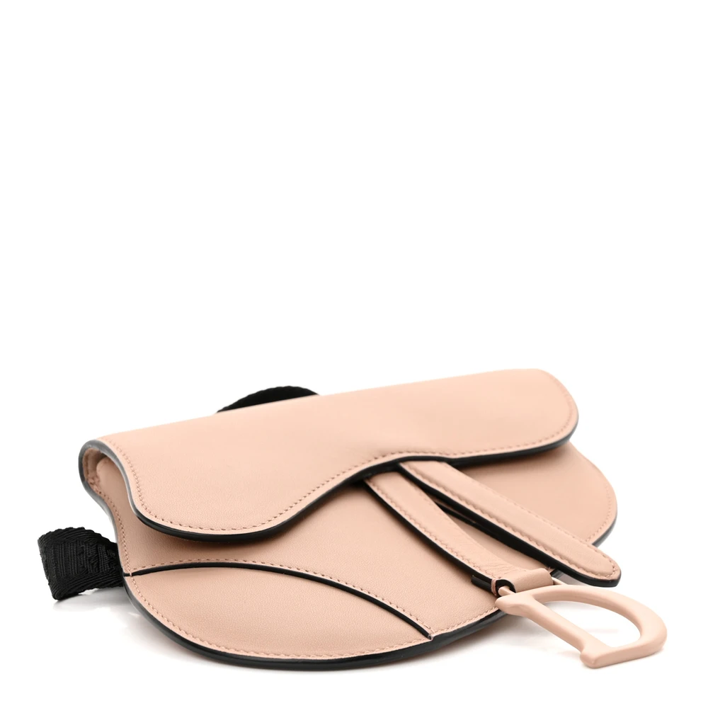 Replica Handbag Store Small Saddle Belt Bag - Rose des Vents Ultra Matte Leather - Image 6