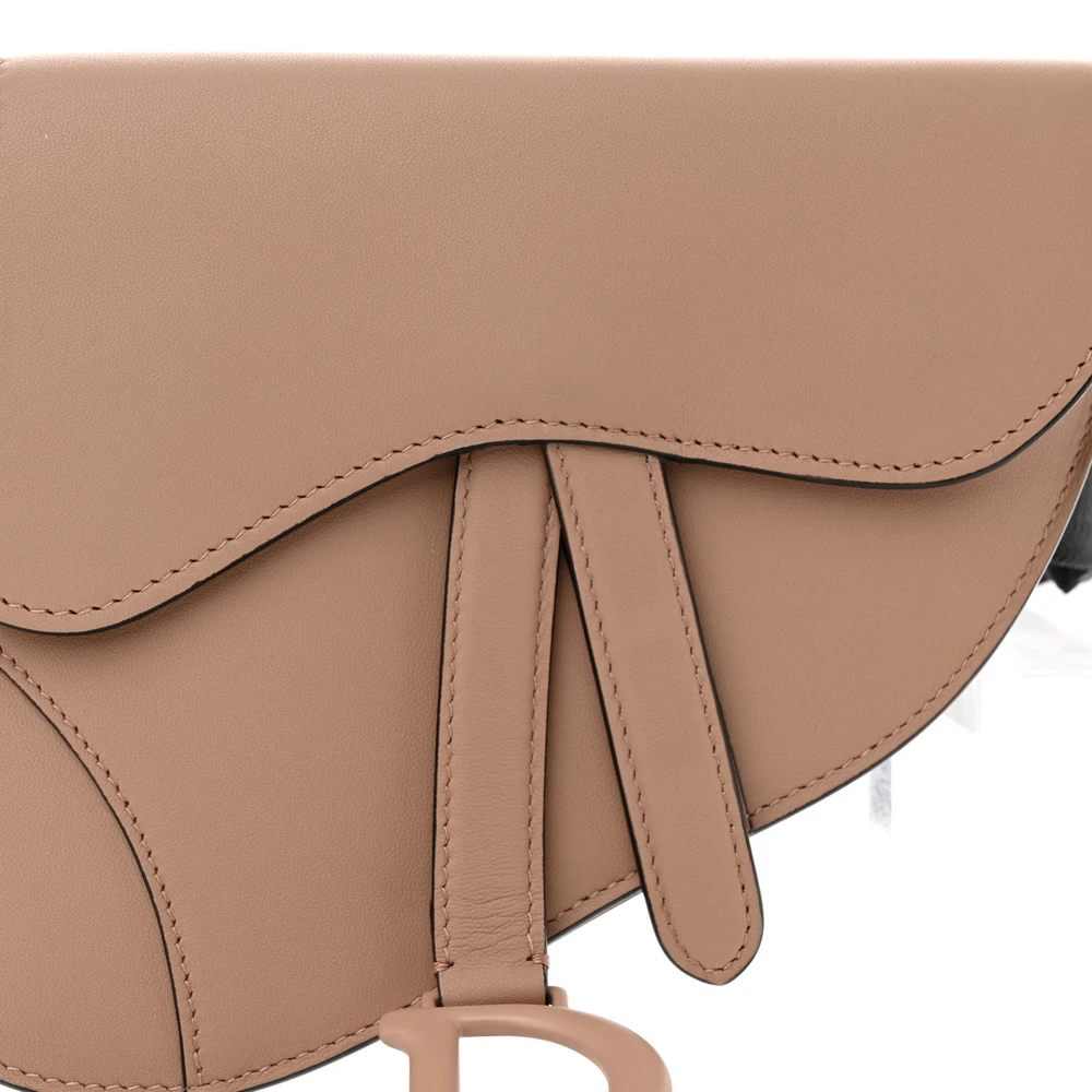 Replica Handbag Store Small Saddle Belt Bag - Rose des Vents Ultra Matte Leather - Image 8