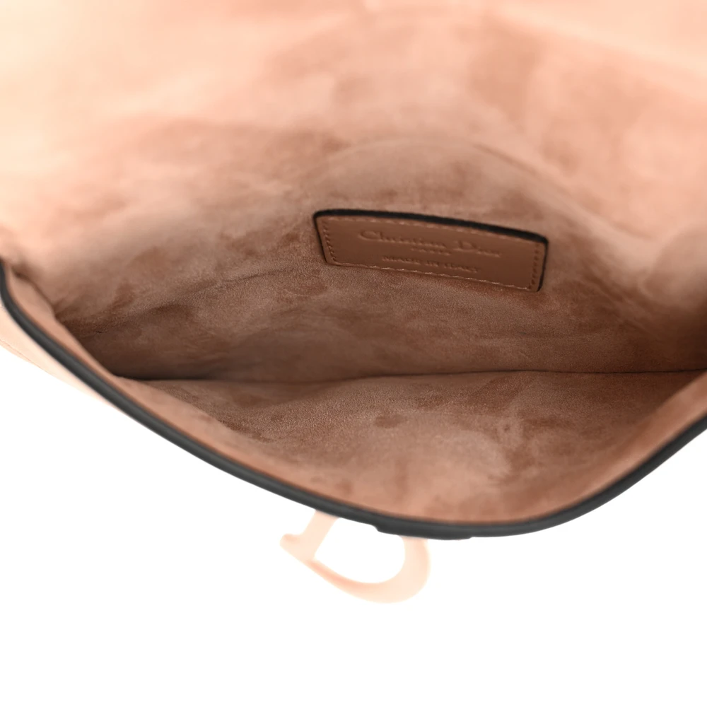 Replica Handbag Store Small Saddle Belt Bag - Rose des Vents Ultra Matte Leather - Image 7