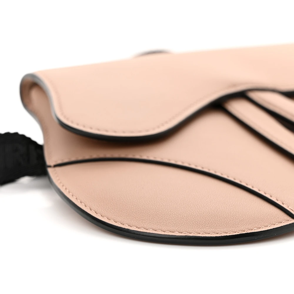 Replica Handbag Store Small Saddle Belt Bag - Rose des Vents Ultra Matte Leather - Image 4
