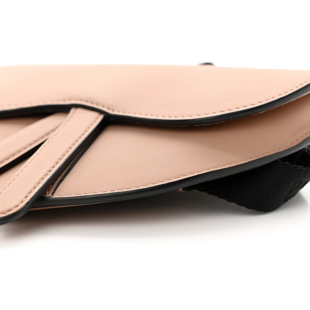 Replica Handbag Store Small Saddle Belt Bag - Rose des Vents Ultra Matte Leather - Image 5