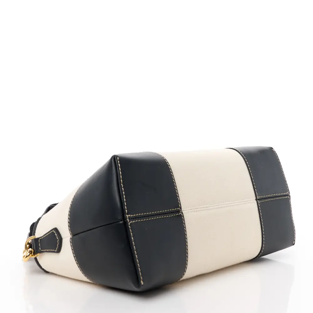 Lushentic Grade Replicas Boston Bag - Grezzo Black Canvas & Leather - Image 7