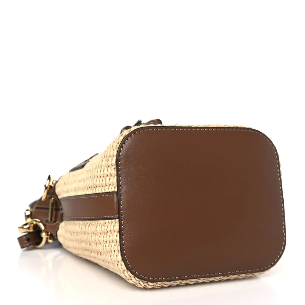 Lushentic Bag Mini F is Fendi Logo Mon Tresor Bucket Bag - Image 6