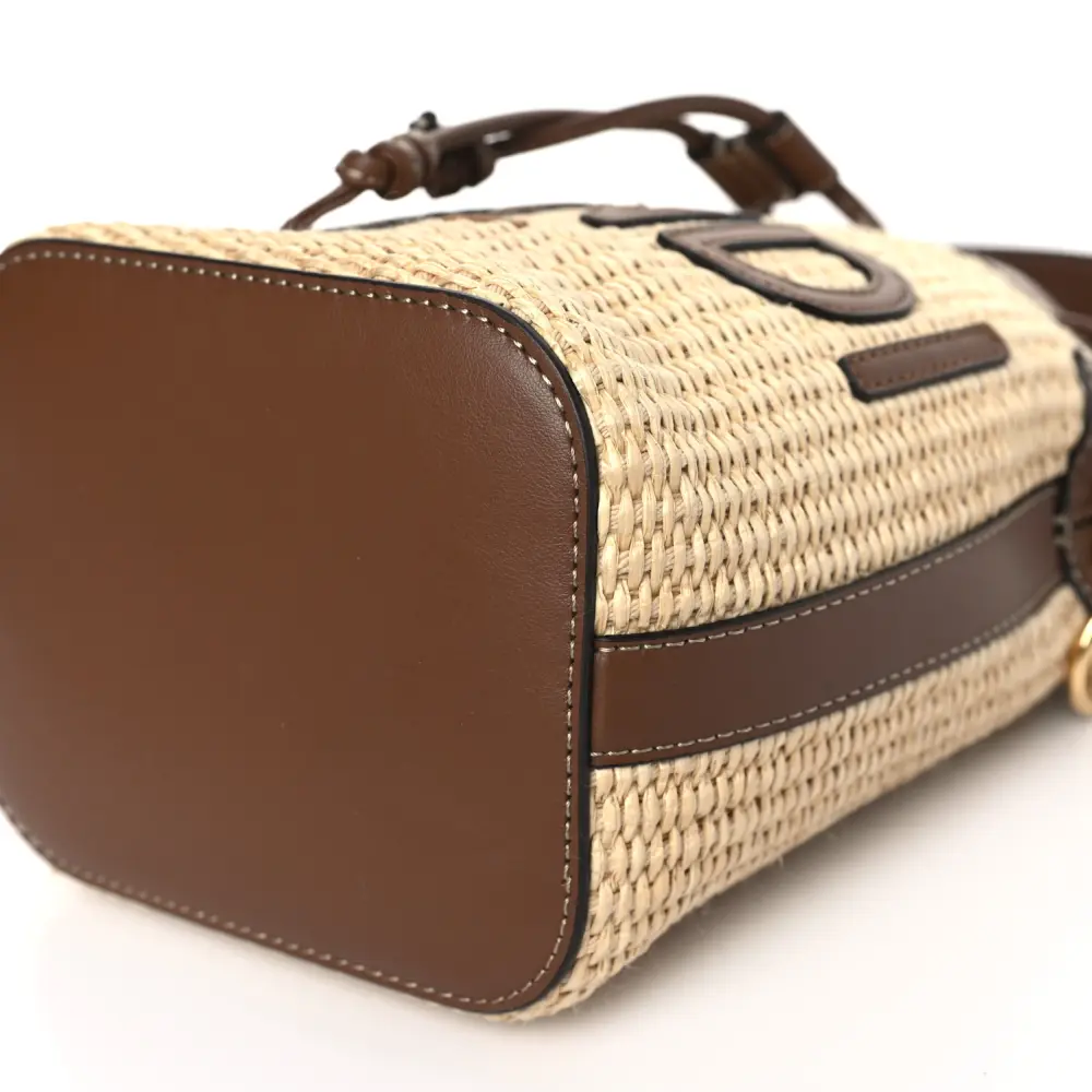 Lushentic Bag Mini F is Fendi Logo Mon Tresor Bucket Bag - Image 5