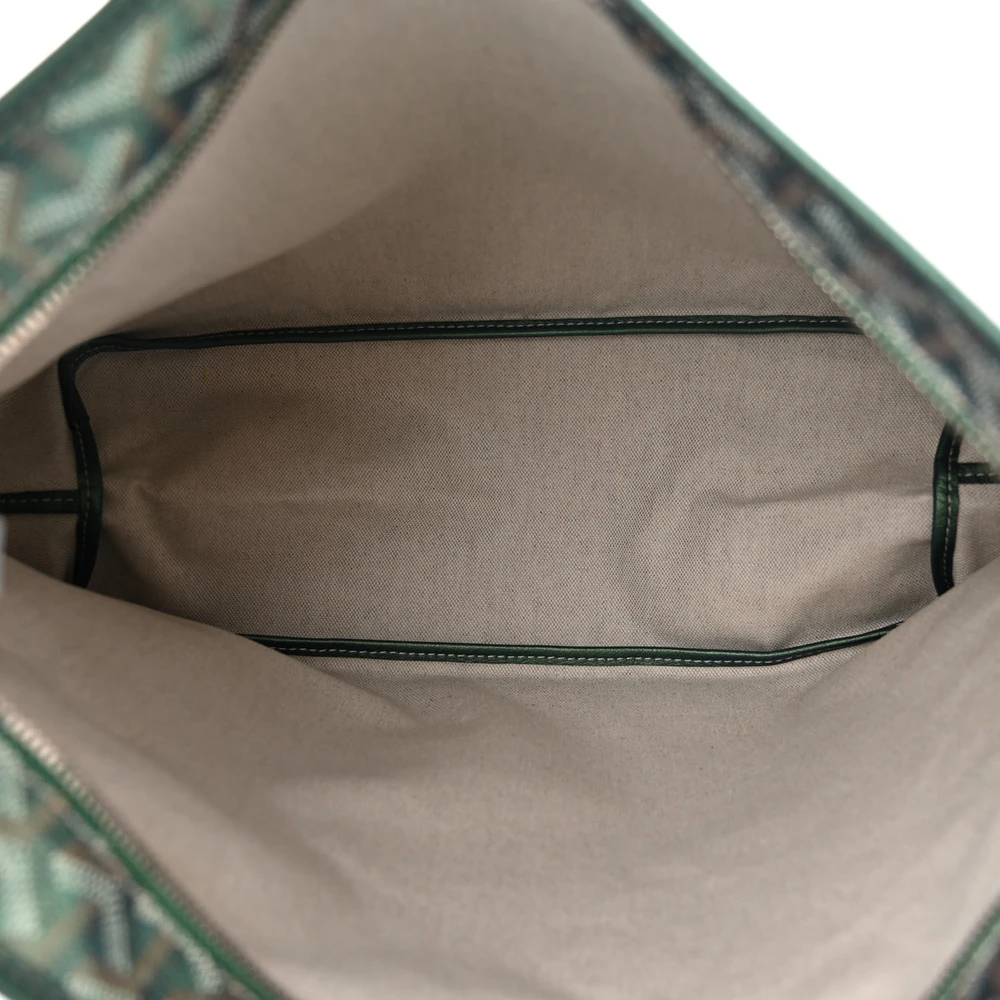 Lushentic Grade Handbags - Boheme Hobo PM in Pearly Green Canvas - Image 7