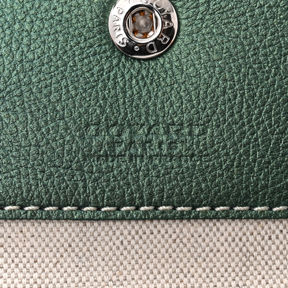 Lushentic Grade Handbags - Boheme Hobo PM in Pearly Green Canvas - Image 2