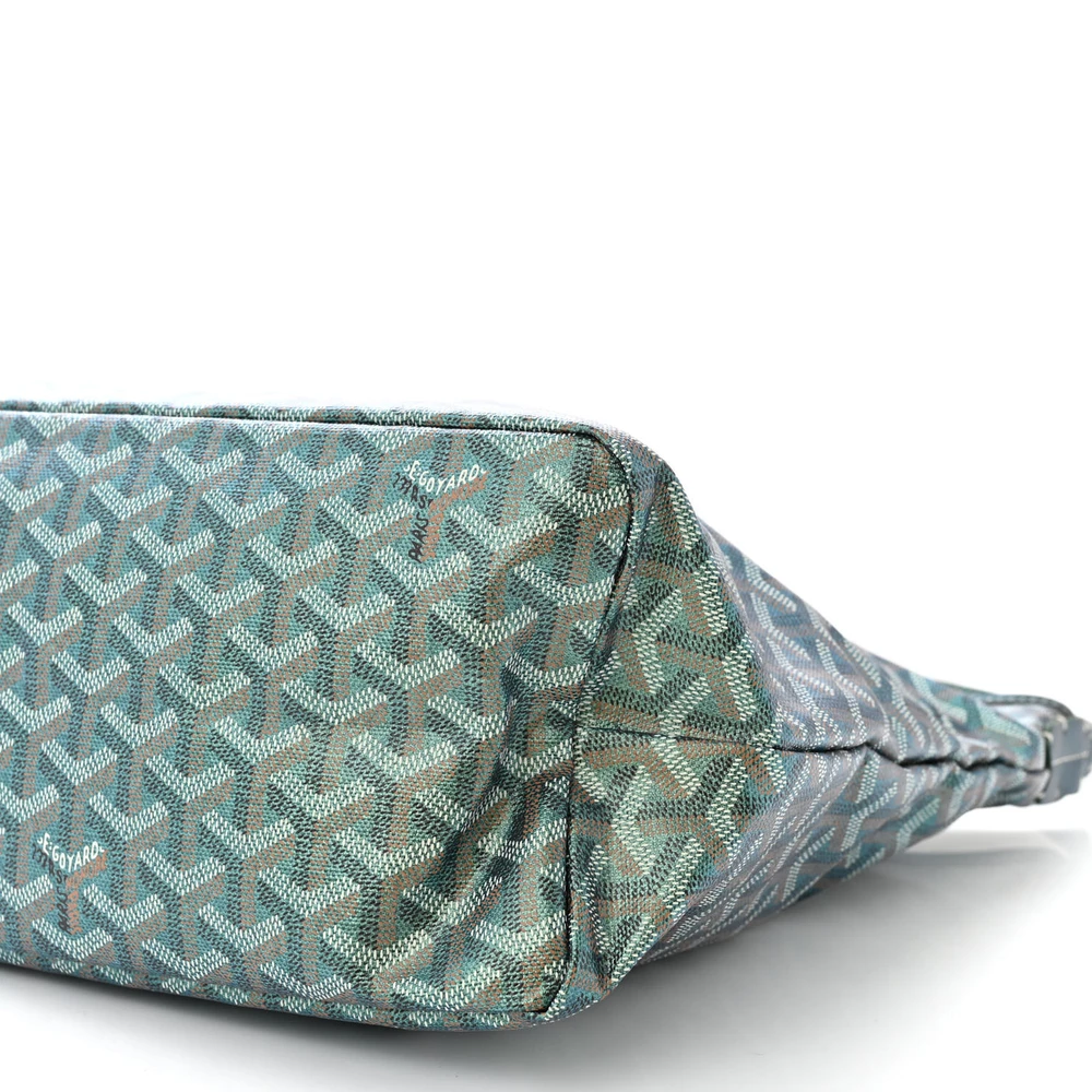 Lushentic Grade Handbags - Boheme Hobo PM in Pearly Green Canvas - Image 5