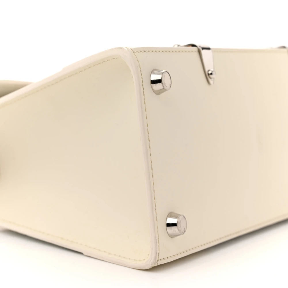 Lushentic Grade Mini Saigon in Structured White Goyardine Canvas - Image 4