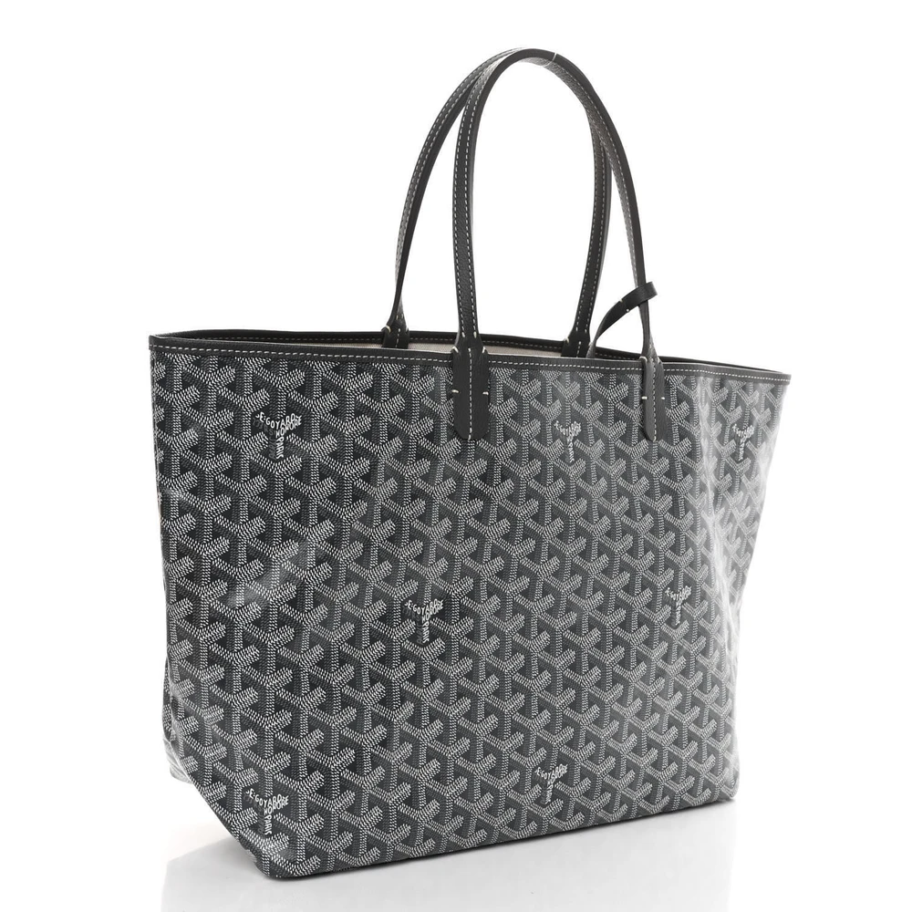 Buy Lushentic Grade Bags - Saint Louis Tote PM Grey Goyardine Canvas - Image 2