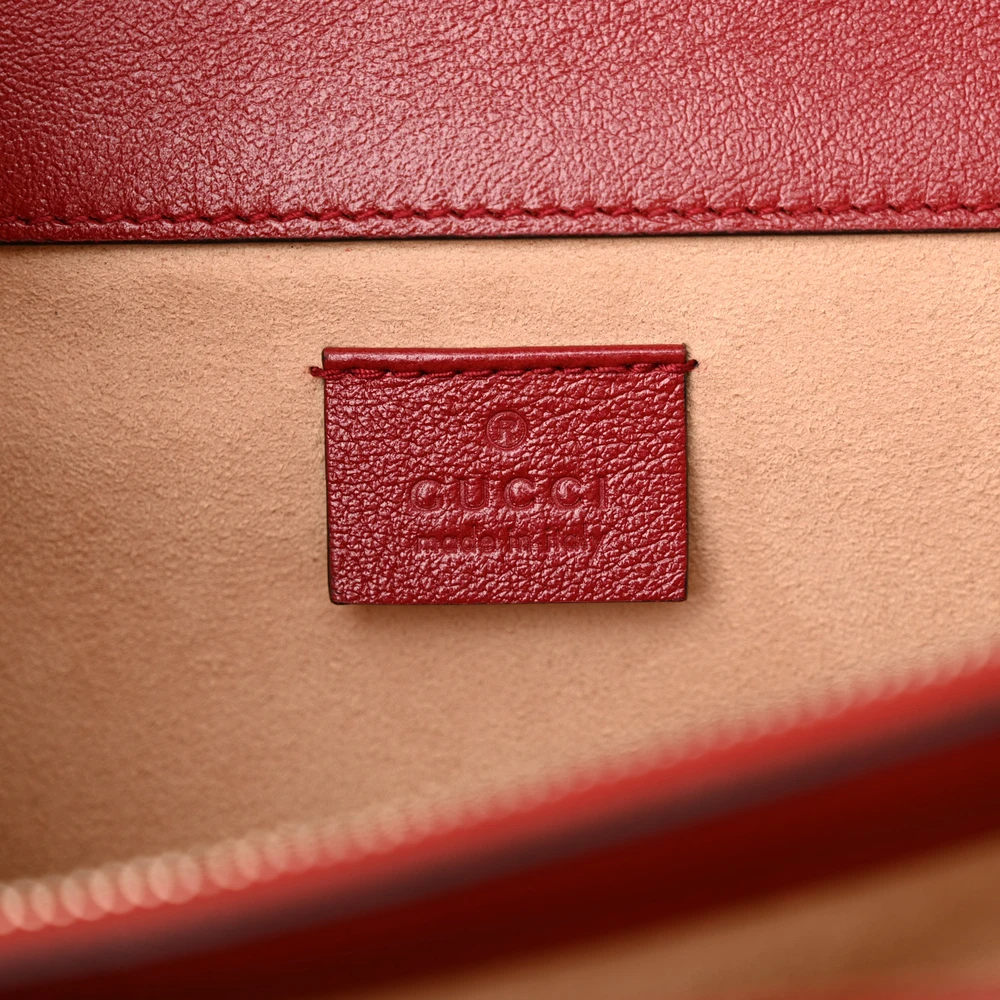 Lushentic Grade Small Dionysus Shoulder Bag White Black Romantic Cherry - Image 2