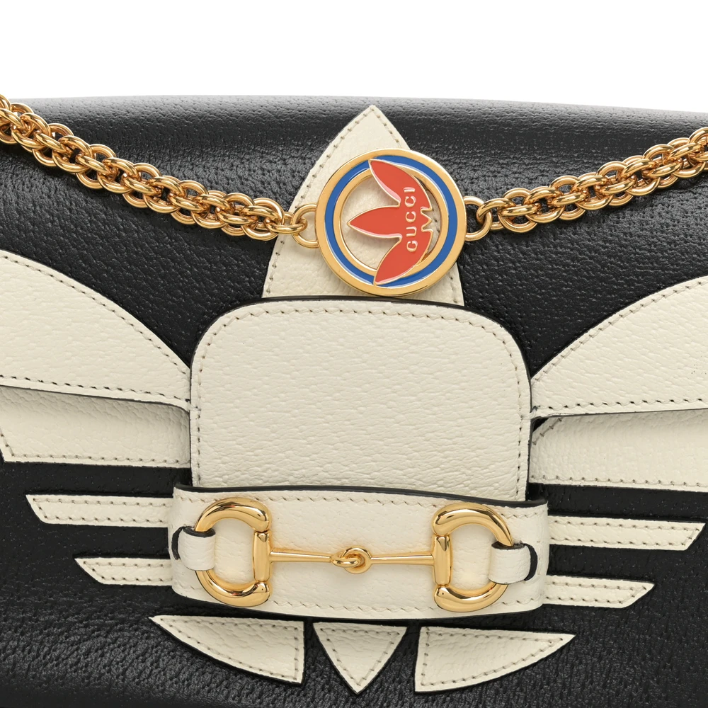 Lushentic Quality Handbags x Adidas Mini Trefoil Horsebit 1955 Bag - Image 8