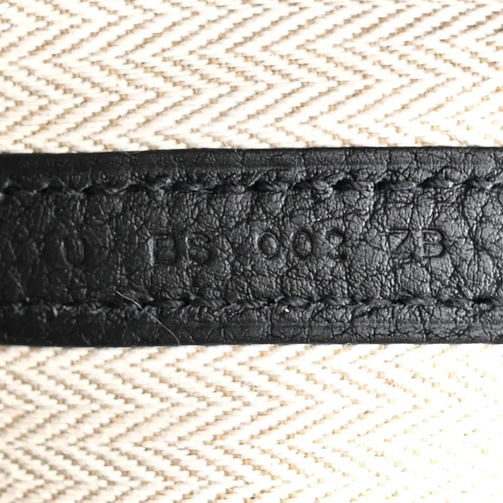 Lushentic Grade Bag for Garden Party – Black Negonda Leather, Palladium Silver - Image 8