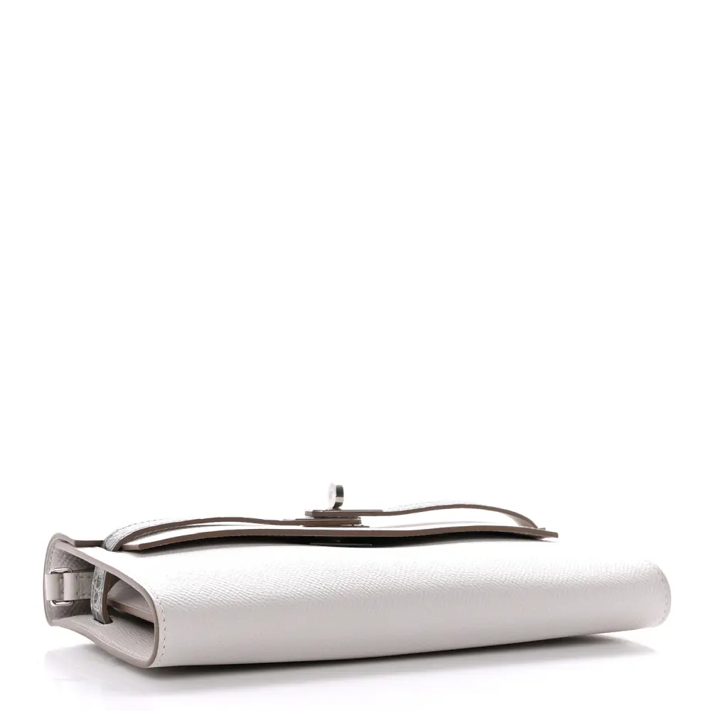 Lushentic Bag & Kelly Wallet in Gris Pale & Ciment Epsom Leather - Image 6