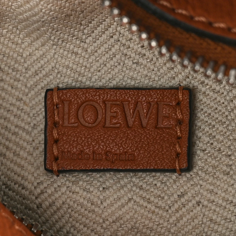 Lushentic Grade Puzzle Bag Nano Tan Calfskin Leather Silver Hardware - Image 2