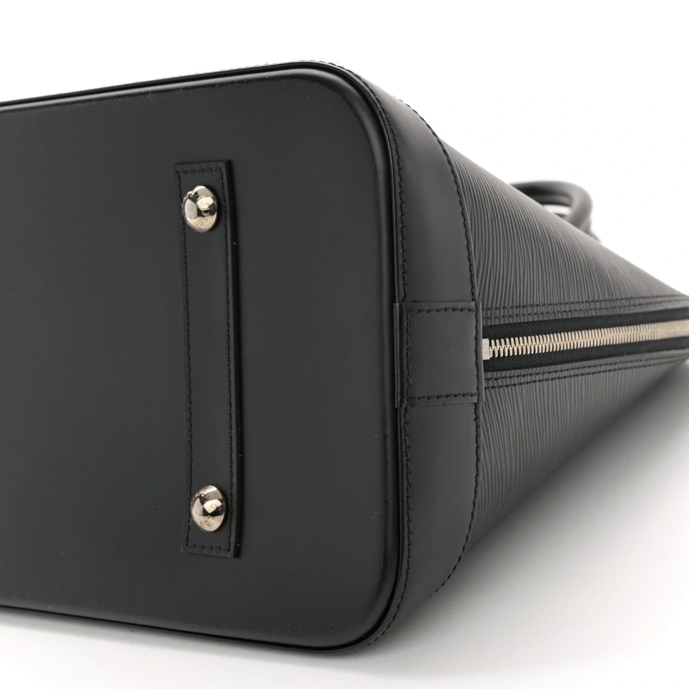 Lushentic Alma GM Black Electric Epi Leather Silver Hardware Replica - Image 5