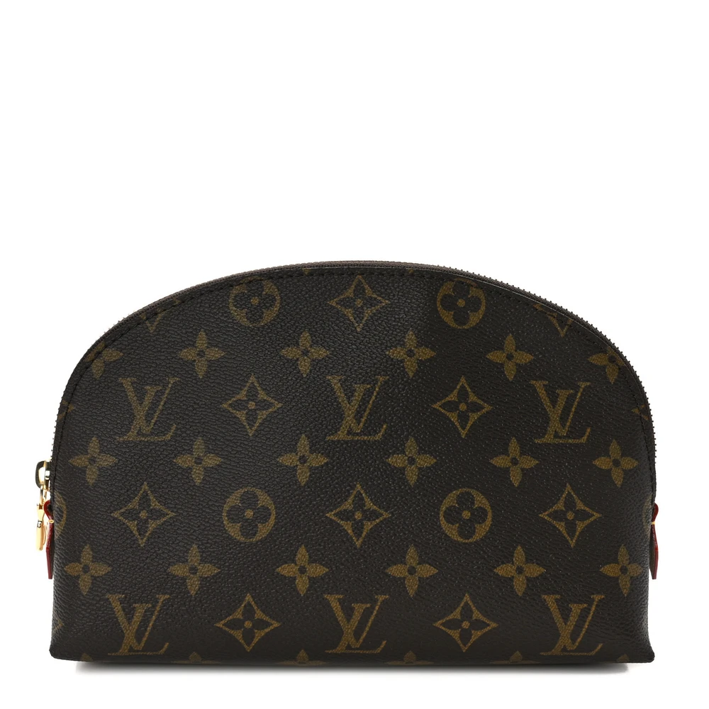 Lushentic Louis Vuitton Cosmetic Pouch GM Monogram Canvas Front