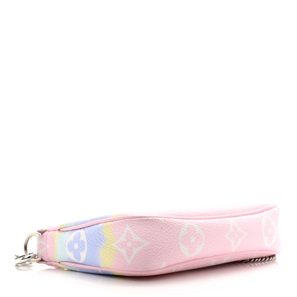 Lushentic Handbag Escale Mini Pochette in Pastel Monogram Canvas - Image 4