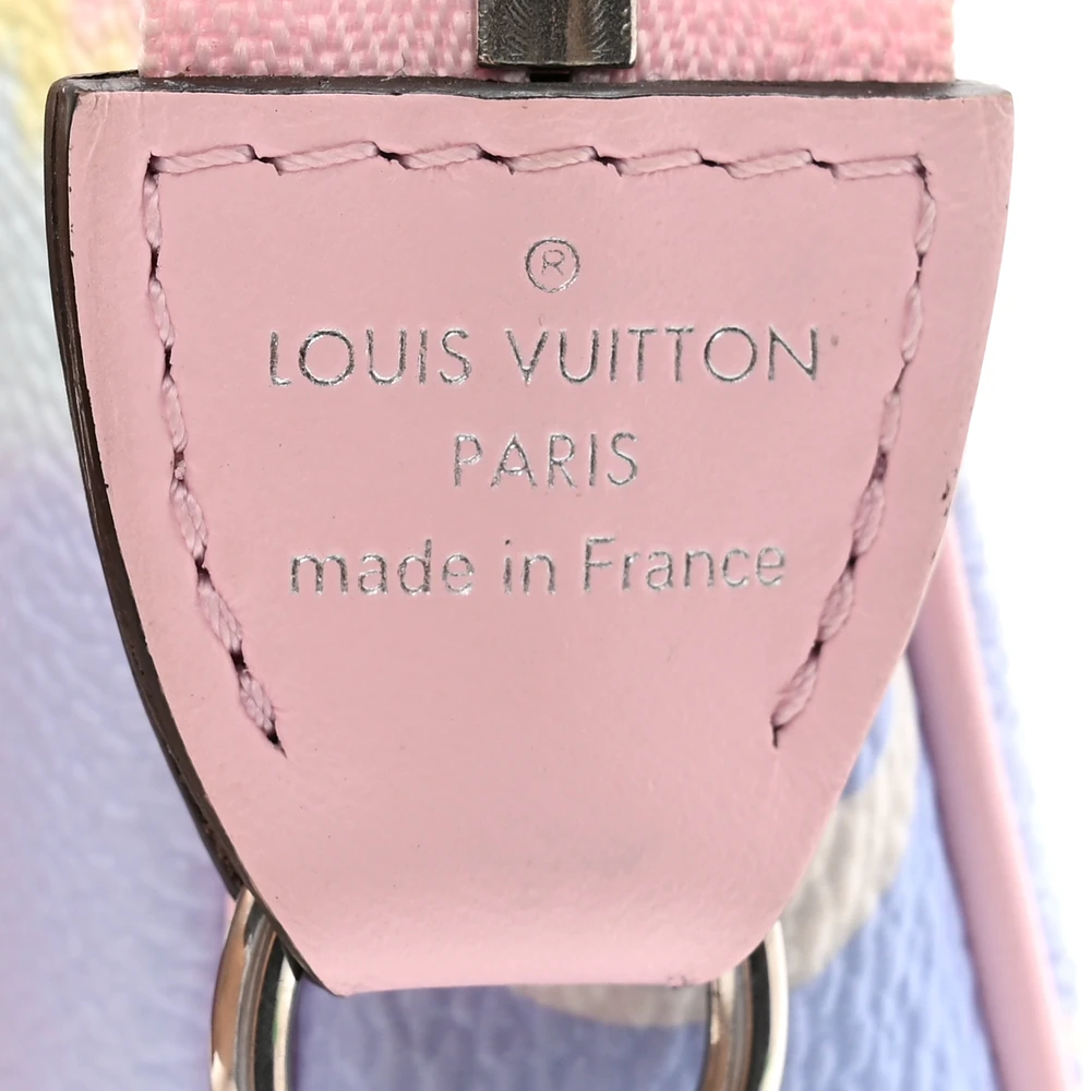 Lushentic Handbag Escale Mini Pochette in Pastel Monogram Canvas - Image 2