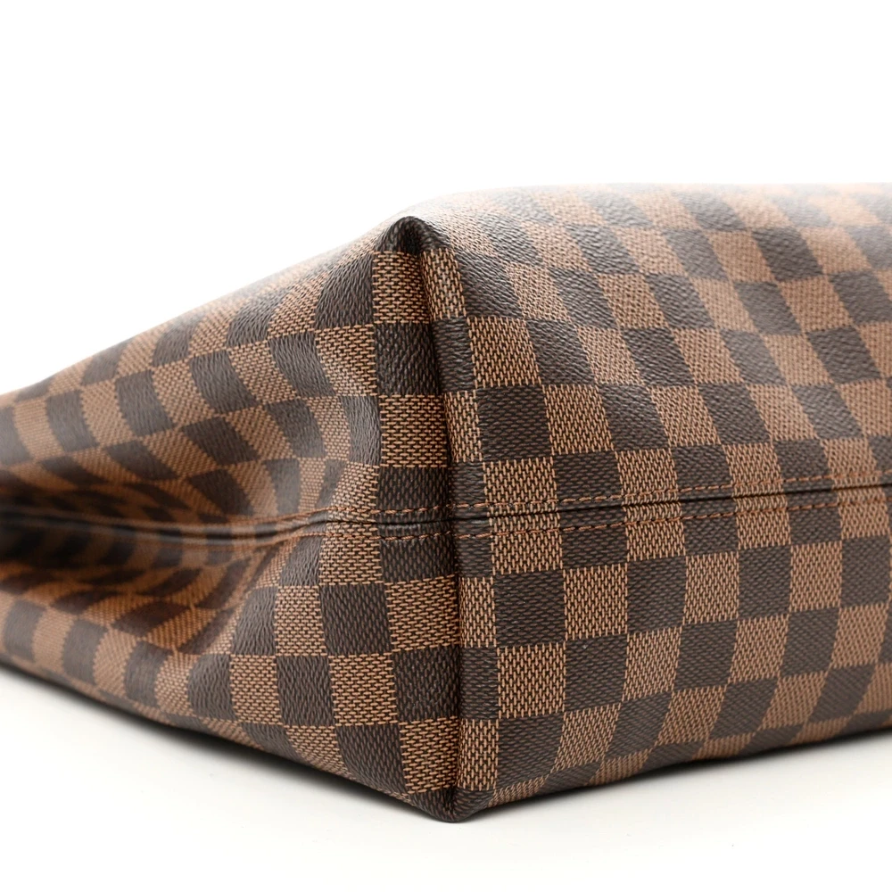 Lushentic Replica Handbags Graceful MM Damier Ebene Canvas Brass Hardware - Image 5