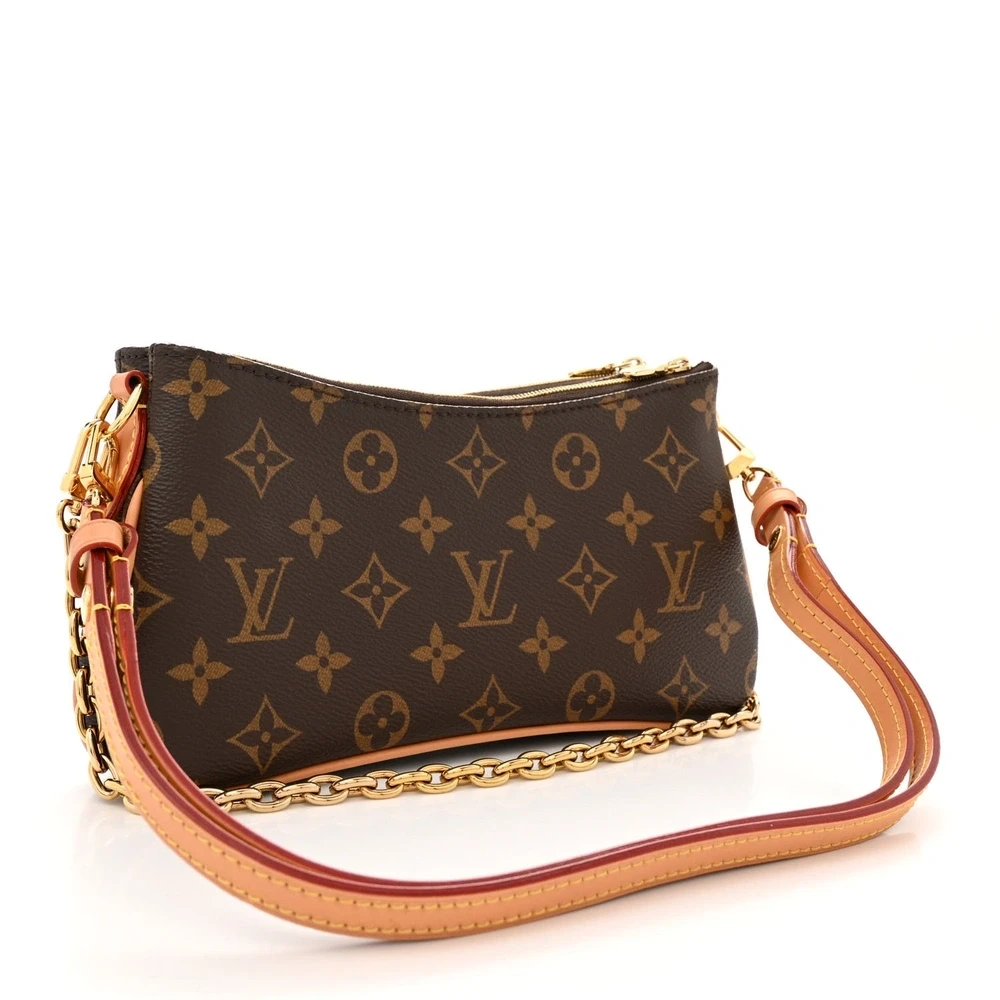 Lushentic Liv Pochette PM Monogram Canvas Gold Hardware Replica - Image 3