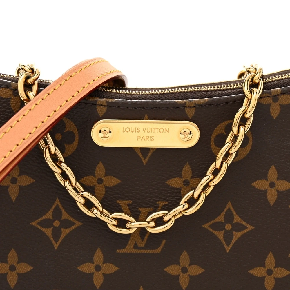 Lushentic Liv Pochette PM Monogram Canvas Gold Hardware Replica - Image 8