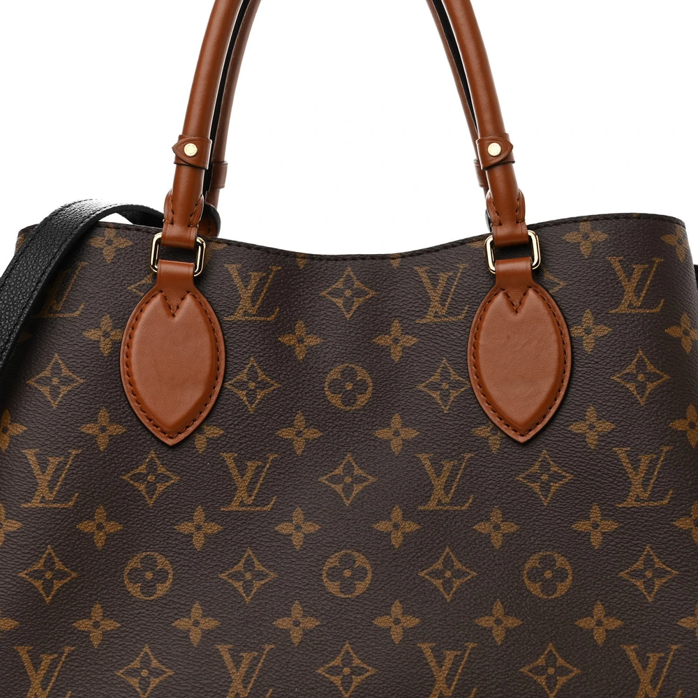 Lushentic Handbag Vendome MM Black Monogram Canvas Gold Hardware - Image 9