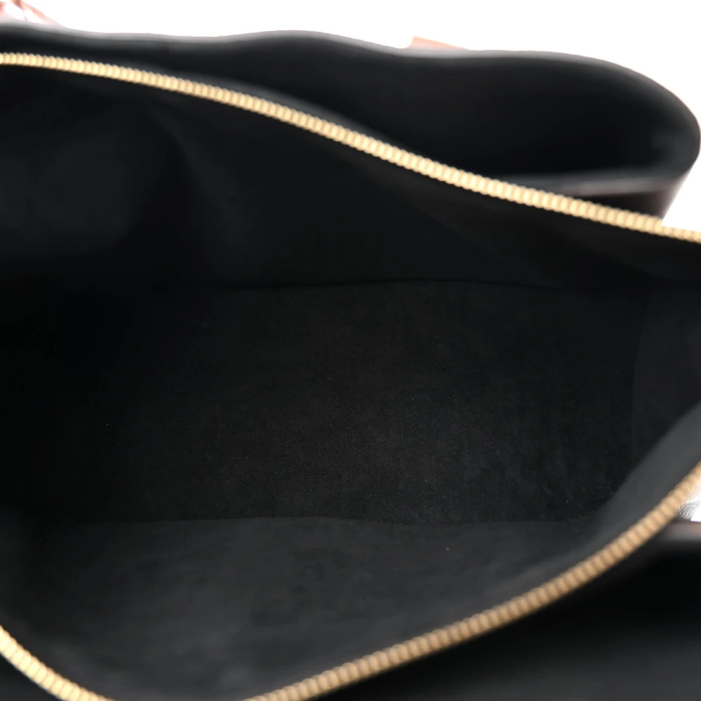 Lushentic Handbag Vendome MM Black Monogram Canvas Gold Hardware - Image 8