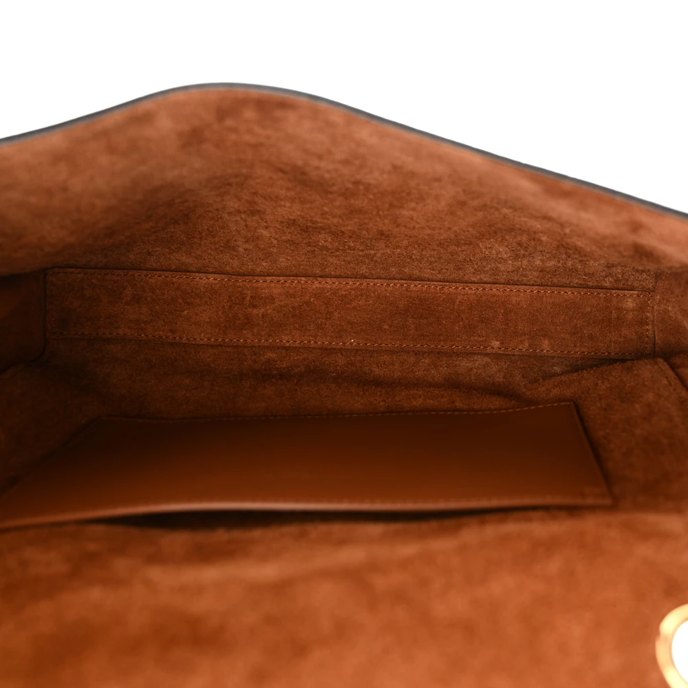 Lushentic Quality Handbags - Medium Kate Satchel in Black Leather - Image 7