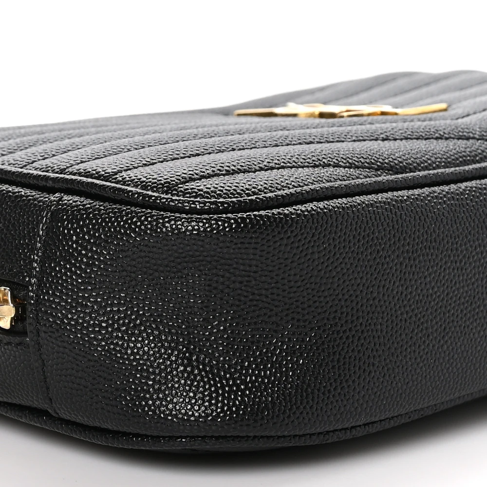 Lushentic Grade Bag Mini Lou Camera Bag Black Monogram Grain - Image 4