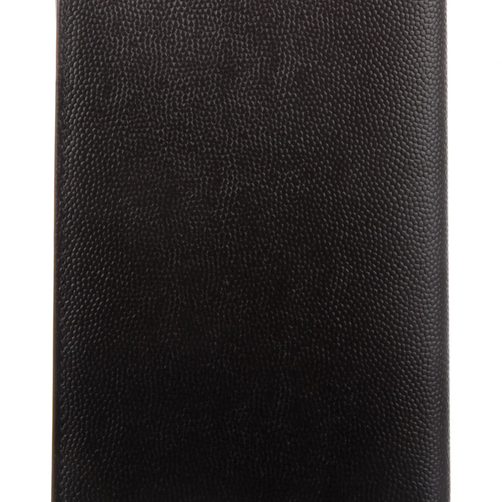 Lushentic Small Bifold Wallet - Black Saffiano Leather - Image 2