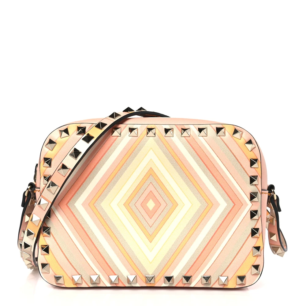 Buy Lushentic Grade Bags - Orange Multicolor Couture Crossbody Bag