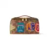 TOILETRY BAG 2 COMPARTMENTS BROWN MONOGRAM CANVAS M14744 - LW394